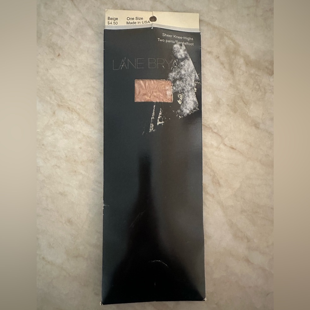 NEW Lane Bryant Sheer Knee-Highs Two Pairs Sheer One size 10-13